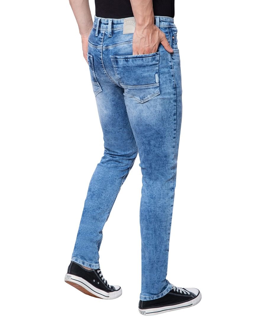 Authenzaa Men Denim jeans SFDJ009 Sky Blue 