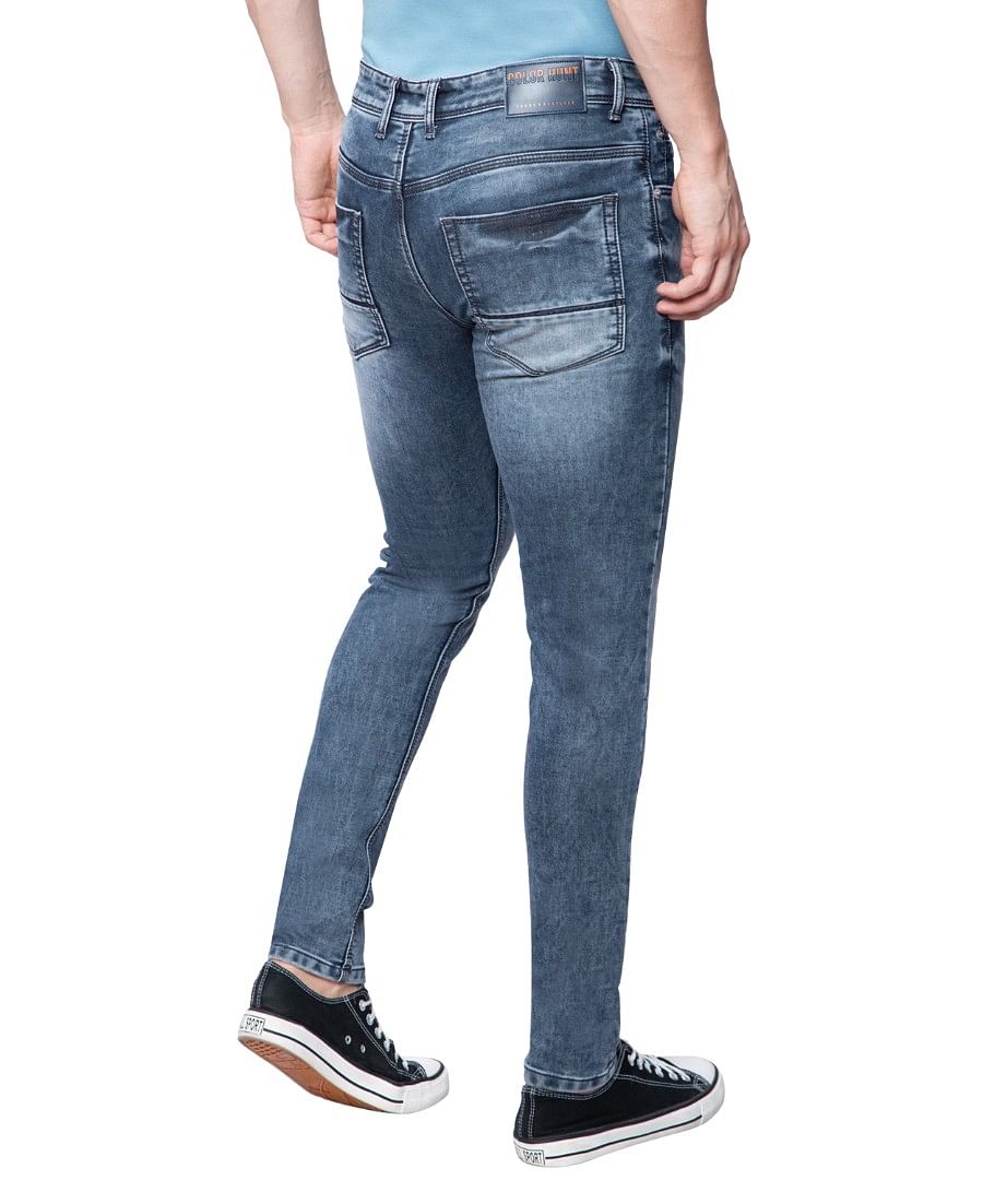 Authenzaa Men Denim jeans SFDJ006 Grey 