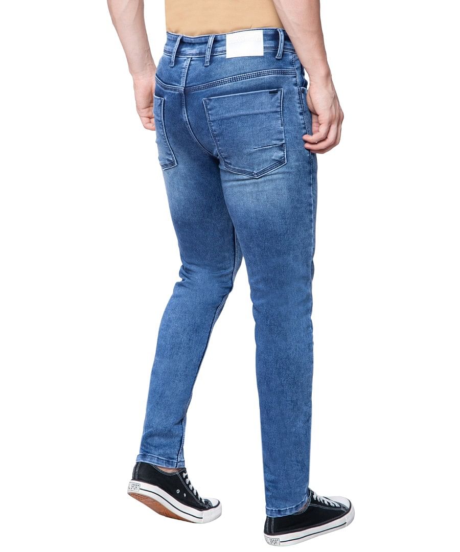 Authenzaa Men Denim jeans SFDJ008 Mid Blue 