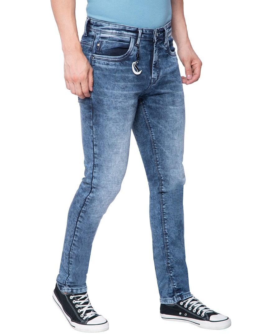 Authenzaa Men Denim jeans SFDJ009 Mid Blue 