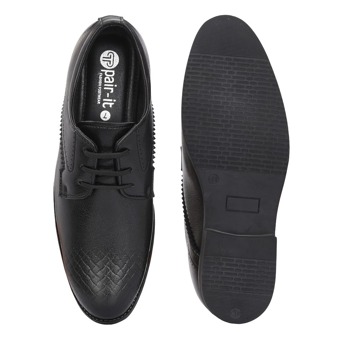 Pair-it LZ Men Elite Formal Shoe 04 Black