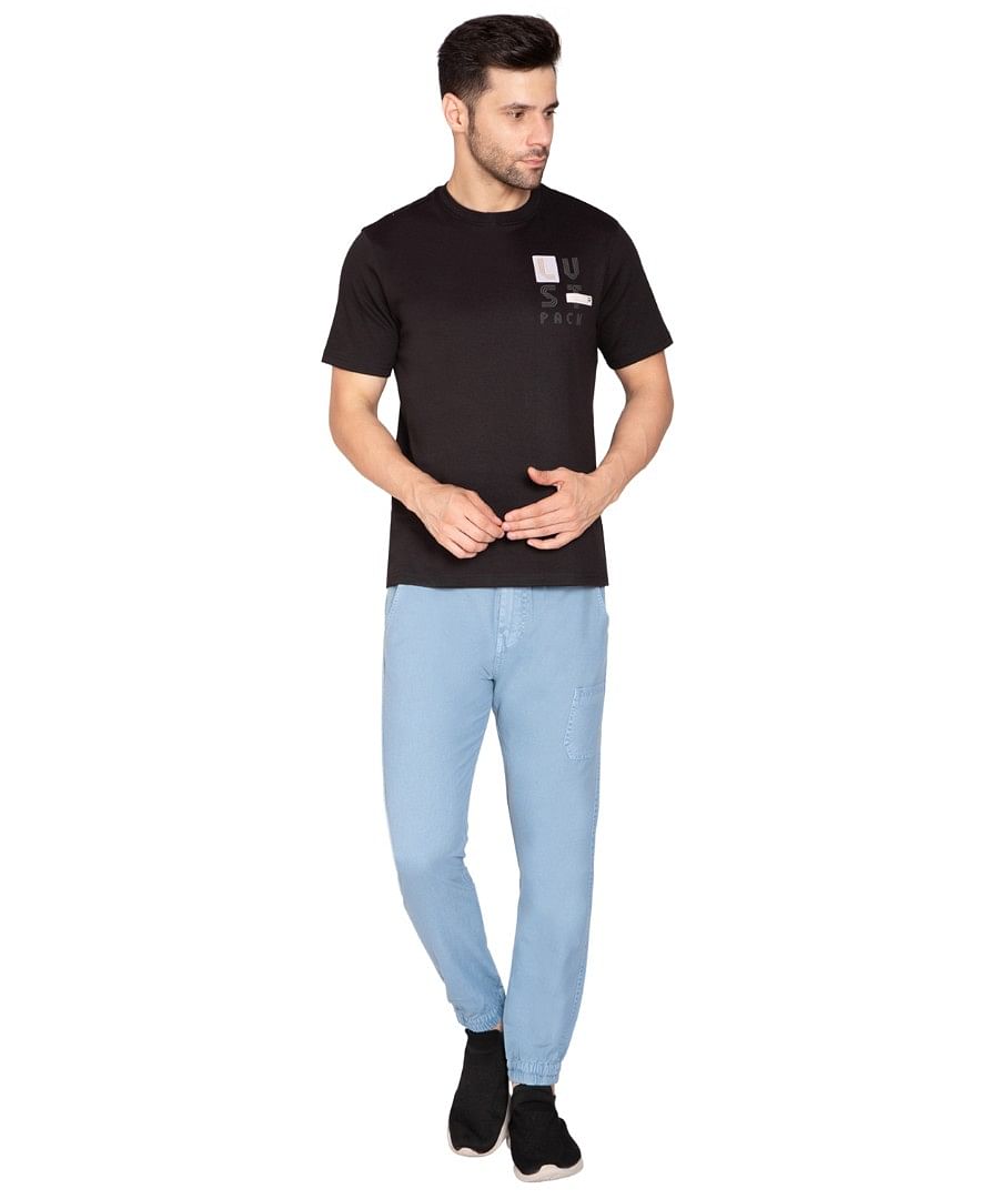 Authenzaa Men Lower 4SML003 Air Force Blue  