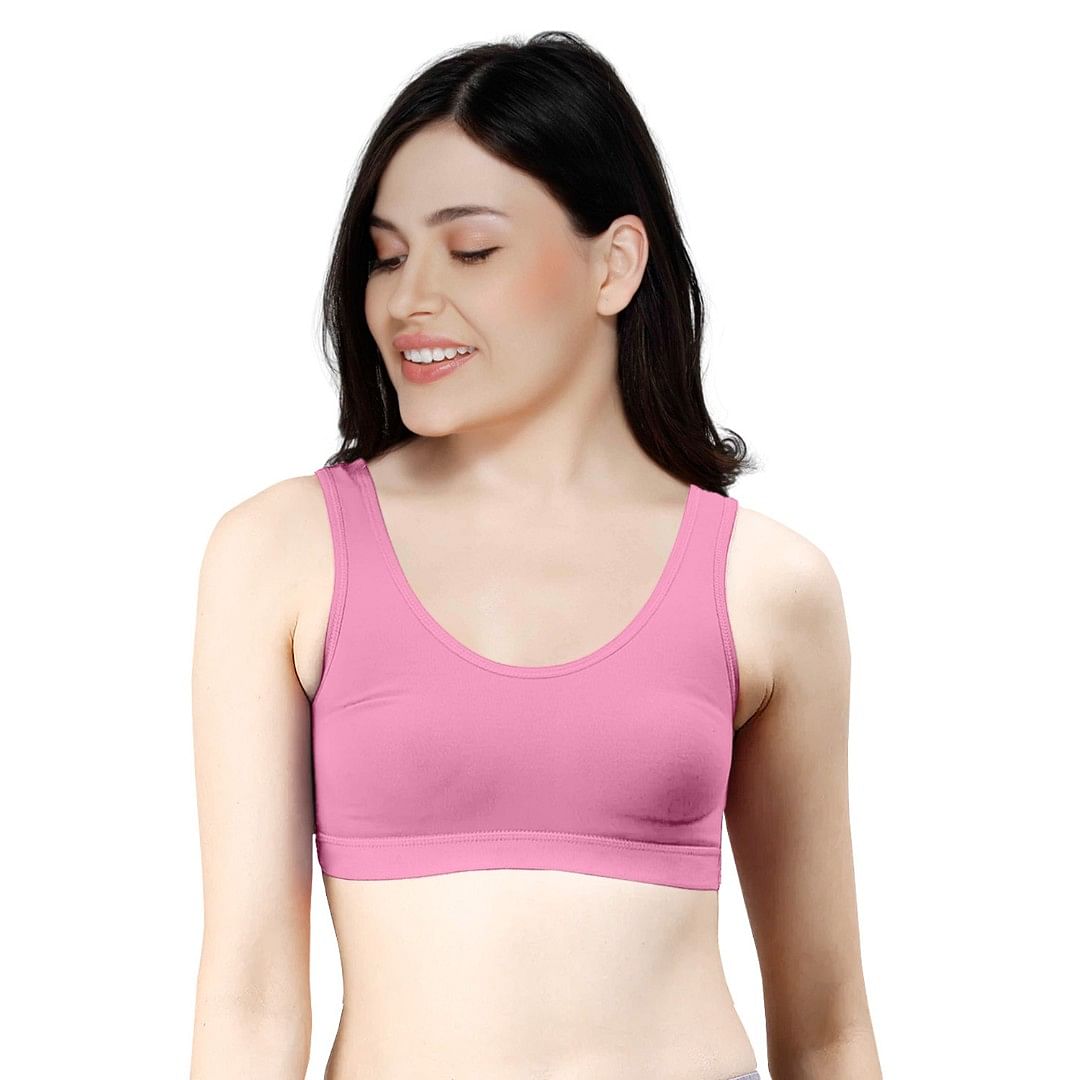 Wmn Bra KS057-Sports Bra-Pink