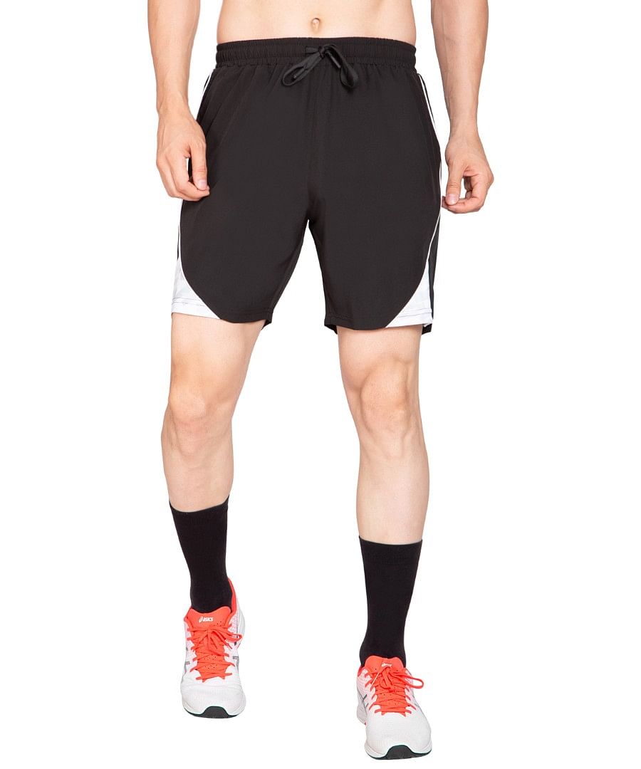Authenzaa Men Dry Fit Shorts BTDFS004 Black 