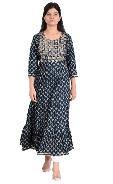 Authenzaa Women Kurti SFBKT017 Rama 