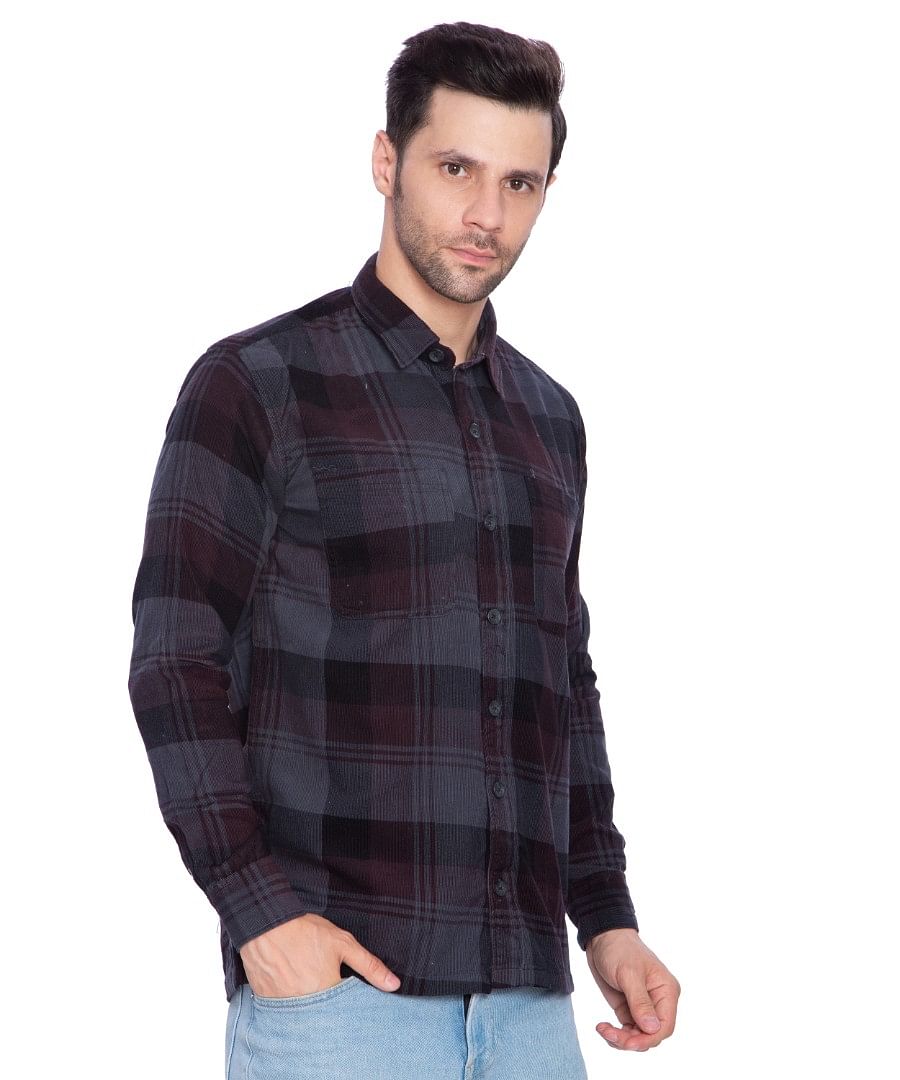 Authenzaa Men Casual Shirt SFCS009, Green