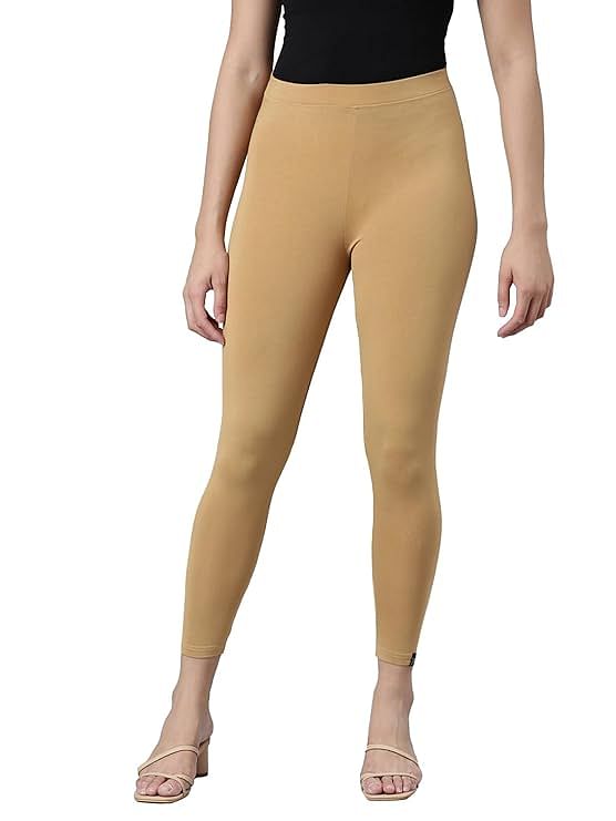 Authenzaa Women Premium Legging GHPL001,Skin