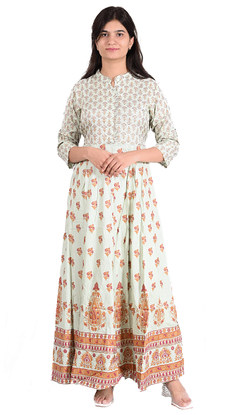 Authenzaa Women Kurti SFBKT018 Green 