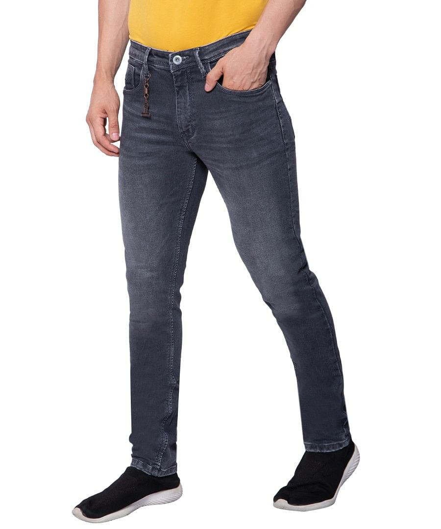 Authenzaa Men Truefit Jeans TFJSF002, Dark Blue