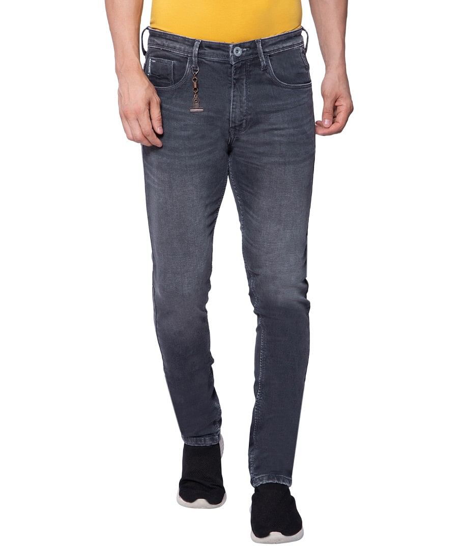 Authenzaa Men Truefit Jeans TFJSF002, Dark Blue