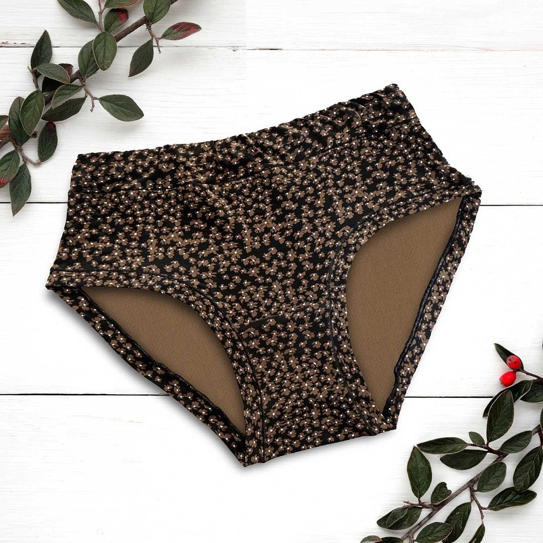 Wmn Panty-KS075-High Waist Full Coverage