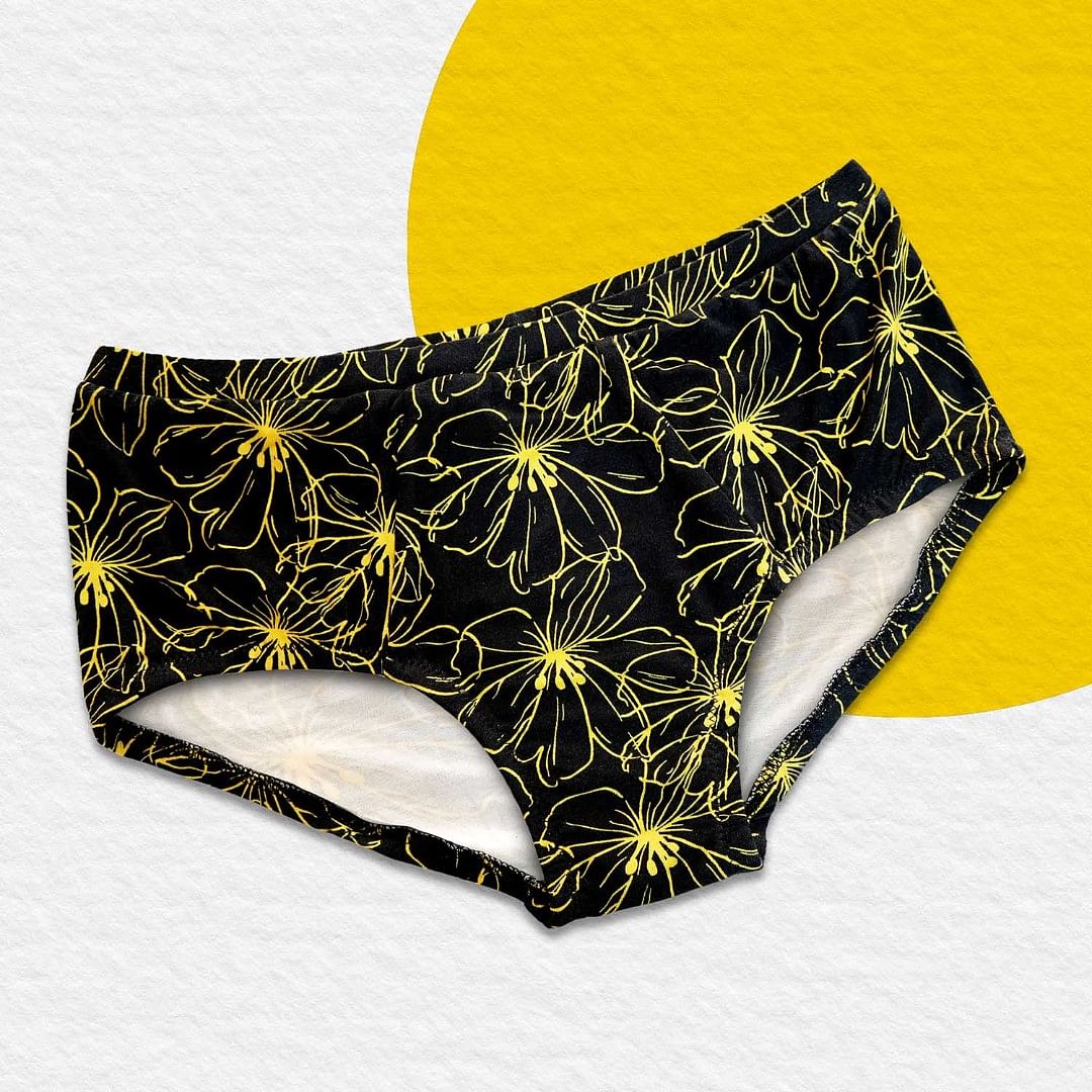 Wmn Panty-KS076-Mid Waist Full Coverage