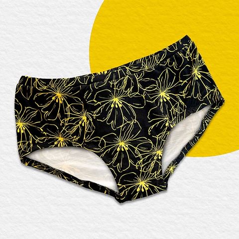 Wmn Panty-KS076-Mid Waist Full Coverage
