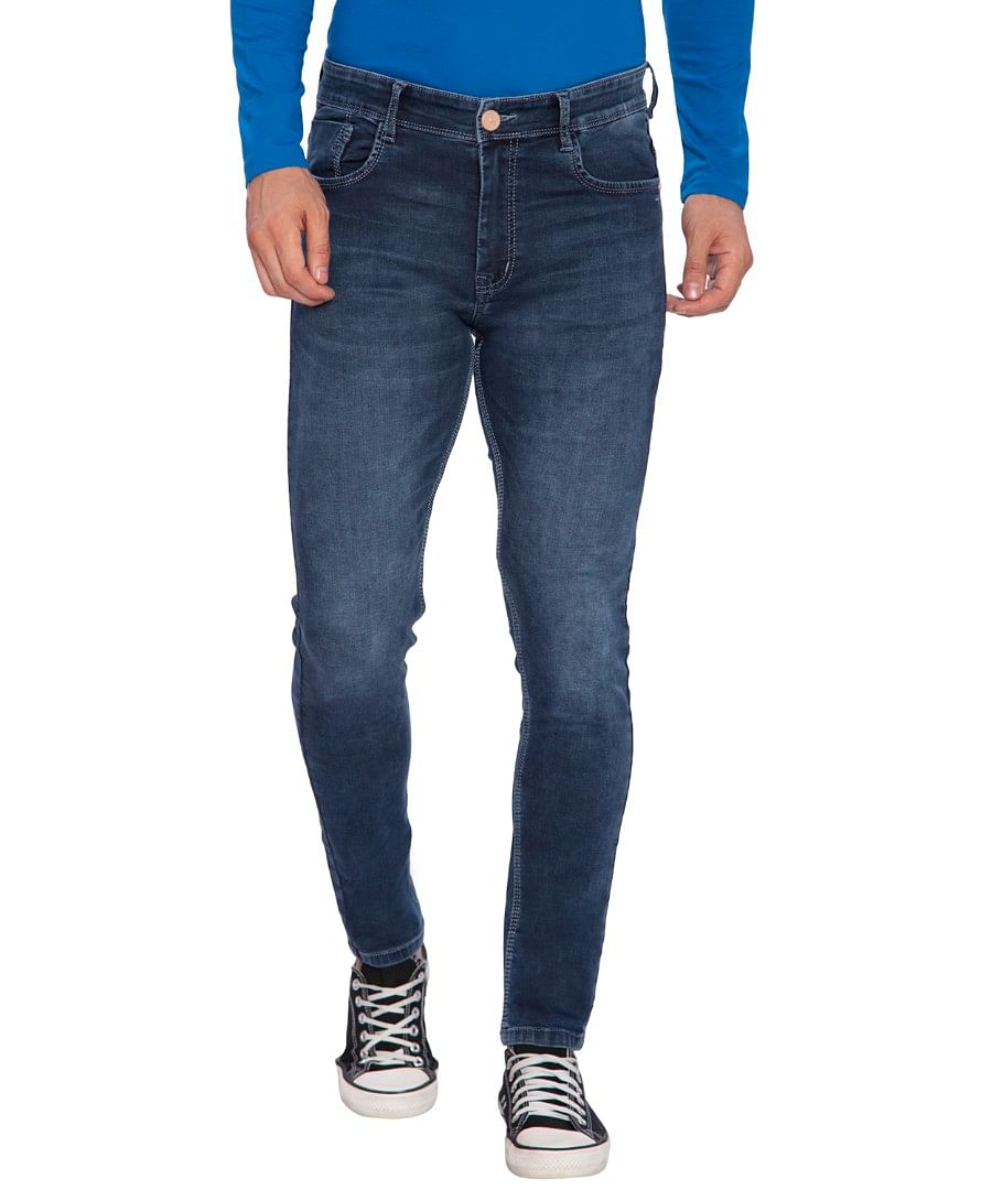 Authenzaa Men Truefit Jeans TFJSF004 Dark Blue 