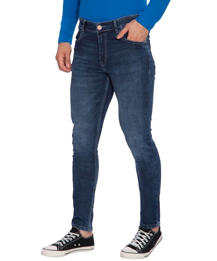 Authenzaa Men Truefit Jeans TFJSF004 Dark Blue 