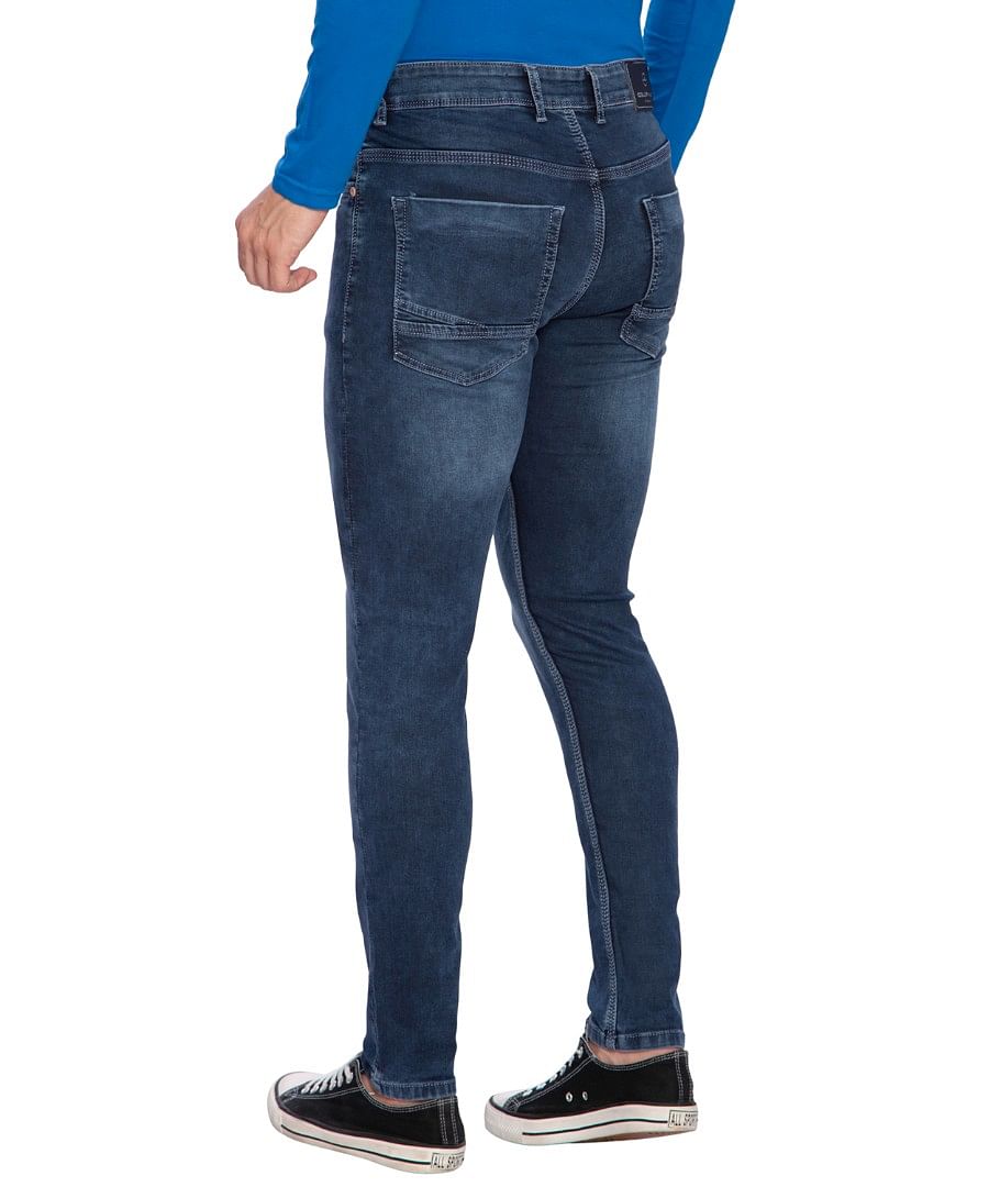 Authenzaa Men Truefit Jeans TFJSF004 Dark Blue 