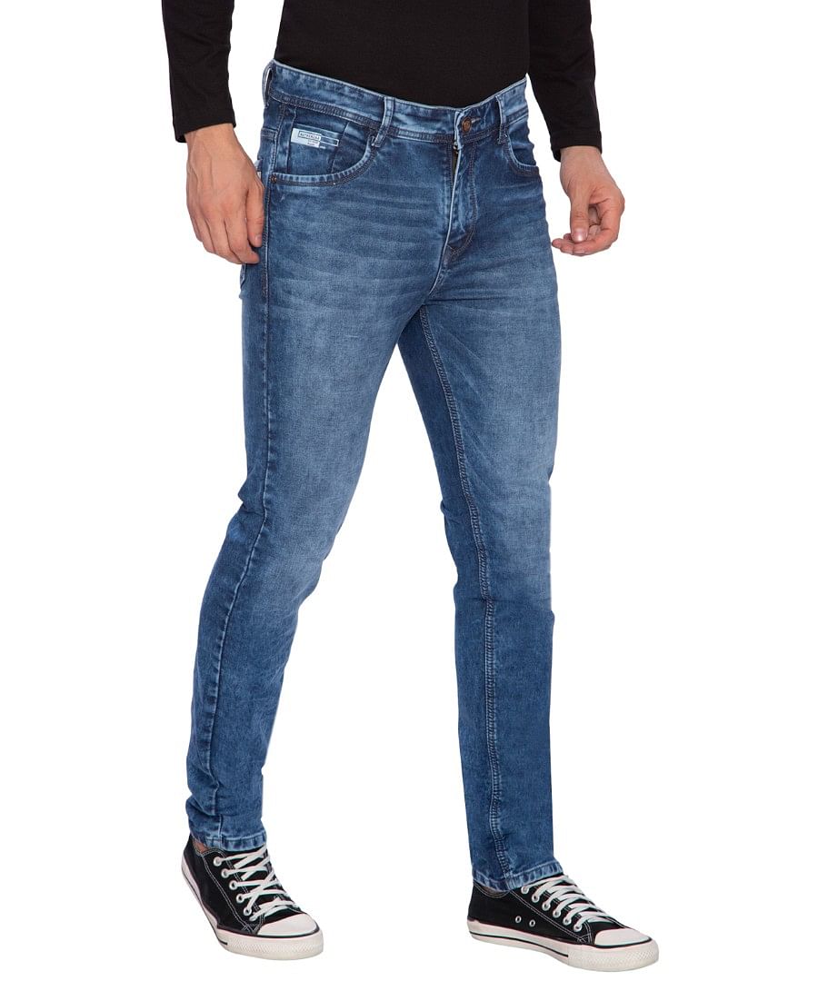 Authenzaa Men Truefit Jeans TFJ4S017 Dark Blue 