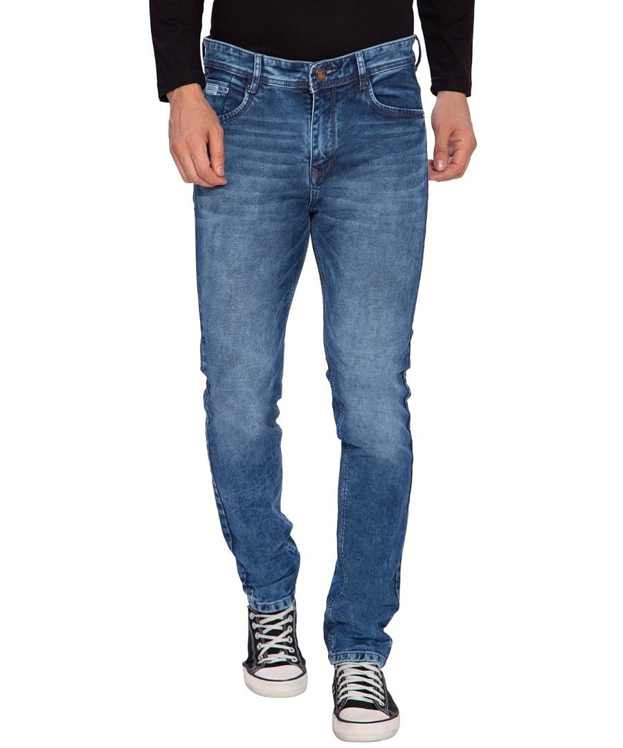 Authenzaa Men Truefit Jeans TFJ4S017 Dark Blue 