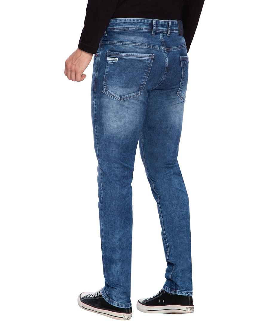 Authenzaa Men Truefit Jeans TFJ4S017 Dark Blue 