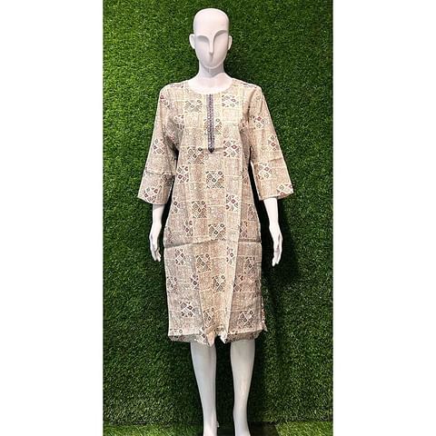 Authenzaa Women Kurti ATKT021 Green 