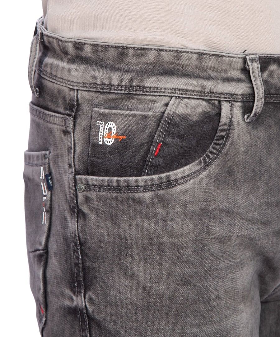 Authenzaa Men Truefit Jeans TFJ4S012 Grey 