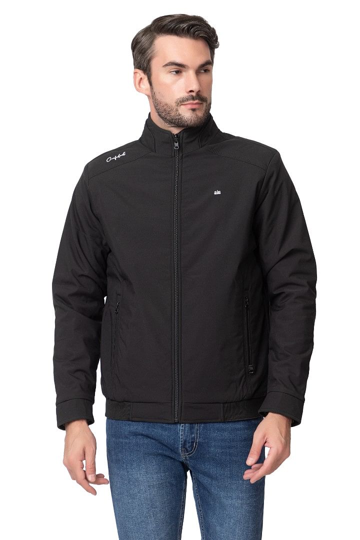 Authenzaa Men Winter Jacket MIFJ001 Black 