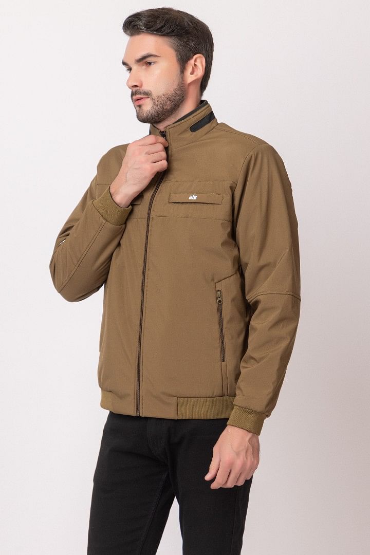 Authenzaa Men Winter Jacket MIFJ004 Tan 