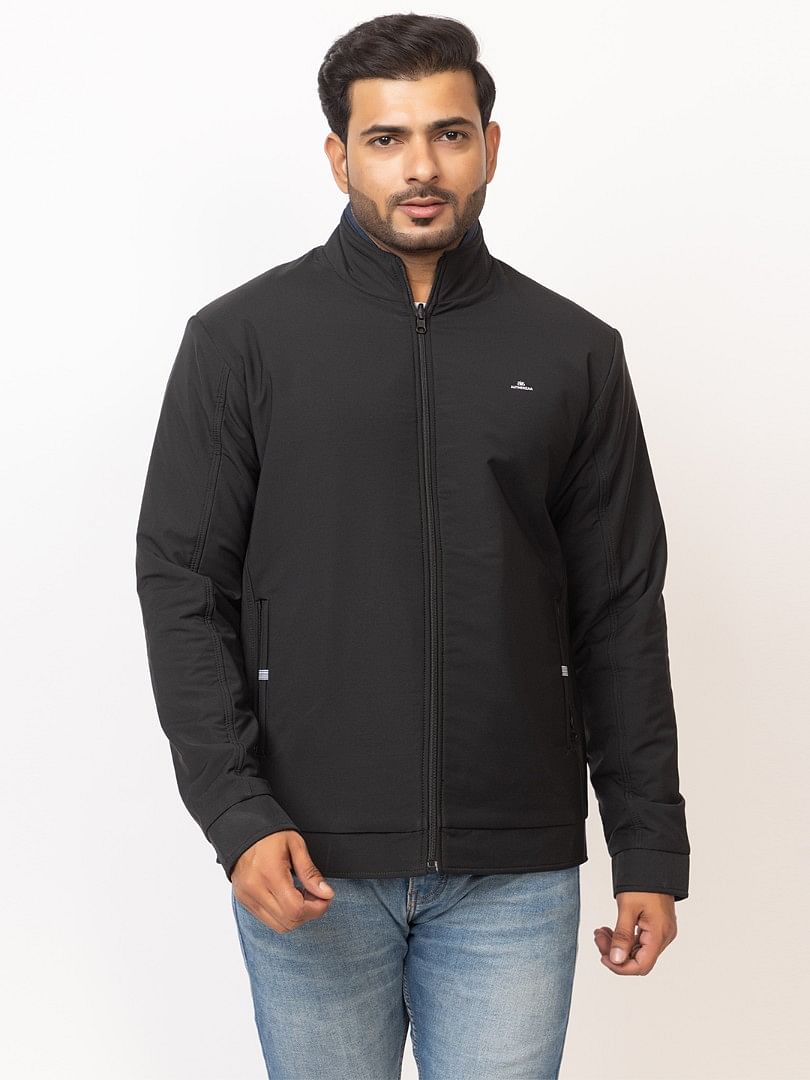 Men Winter Jacket MIFJ005 BLACK