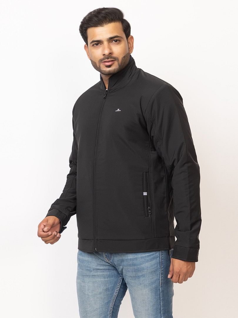 Men Winter Jacket MIFJ005 BLACK