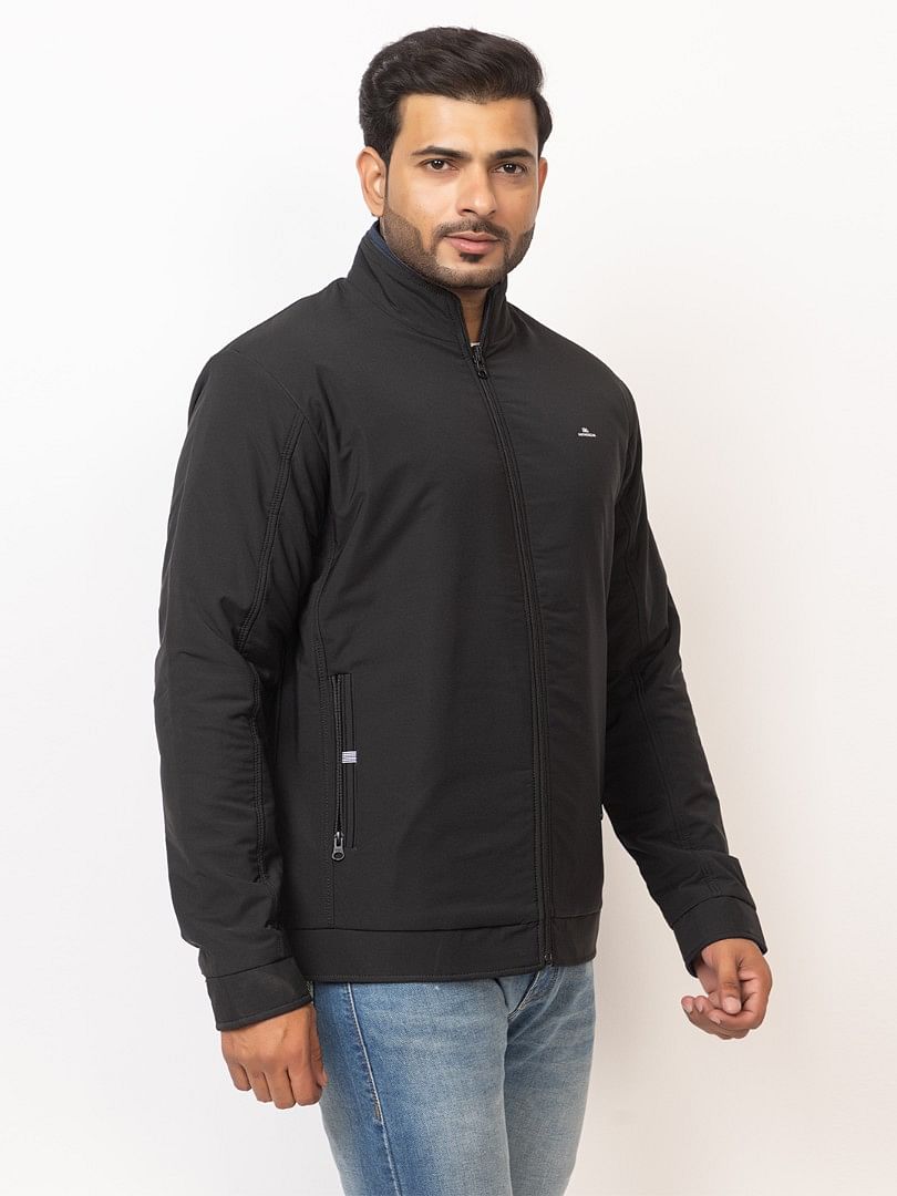 Men Winter Jacket MIFJ005 BLACK