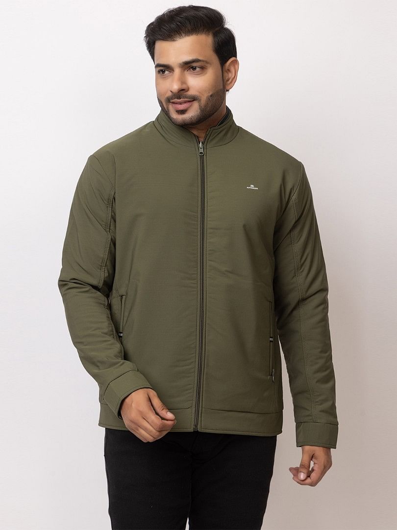 Men Winter Jacket MIFJ005 FOREST GREEN