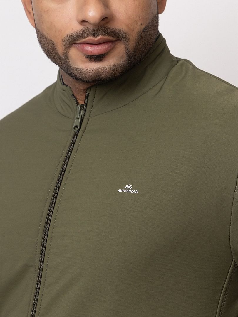 Men Winter Jacket MIFJ005 FOREST GREEN