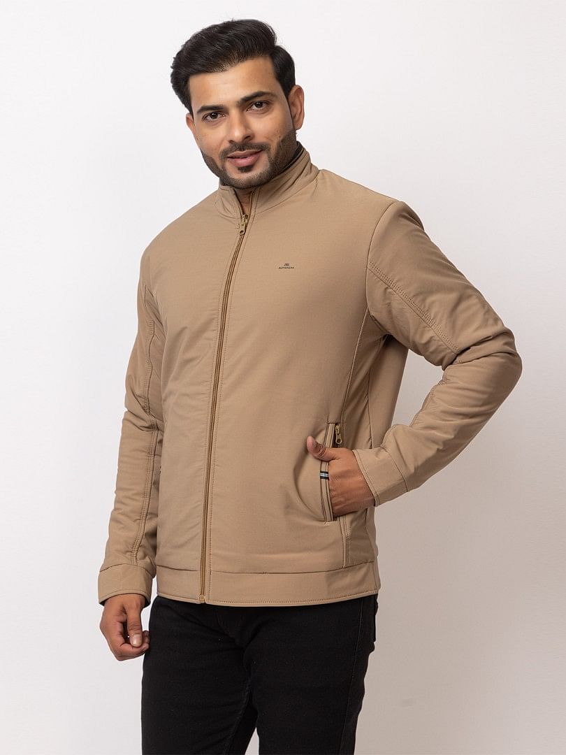 Men Winter Jacket MIFJ005 KHAKHI