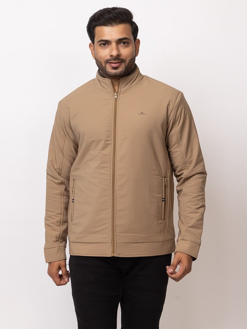 Men Winter Jacket MIFJ005 KHAKHI