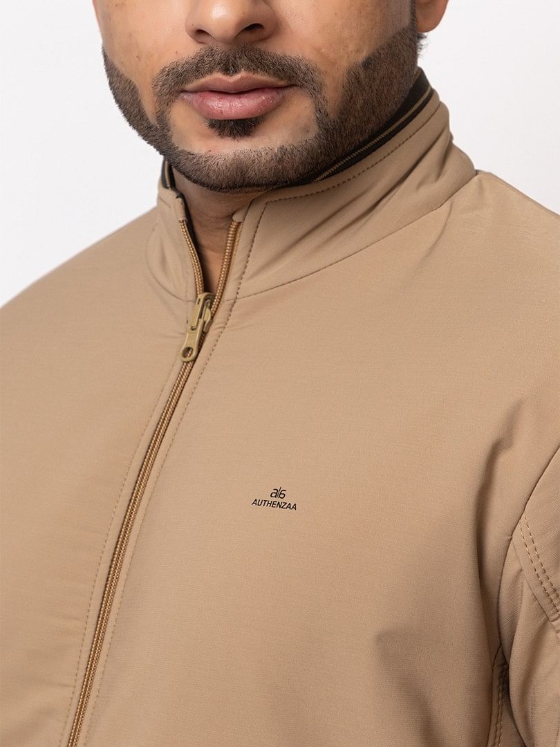 Men Winter Jacket MIFJ005 KHAKHI