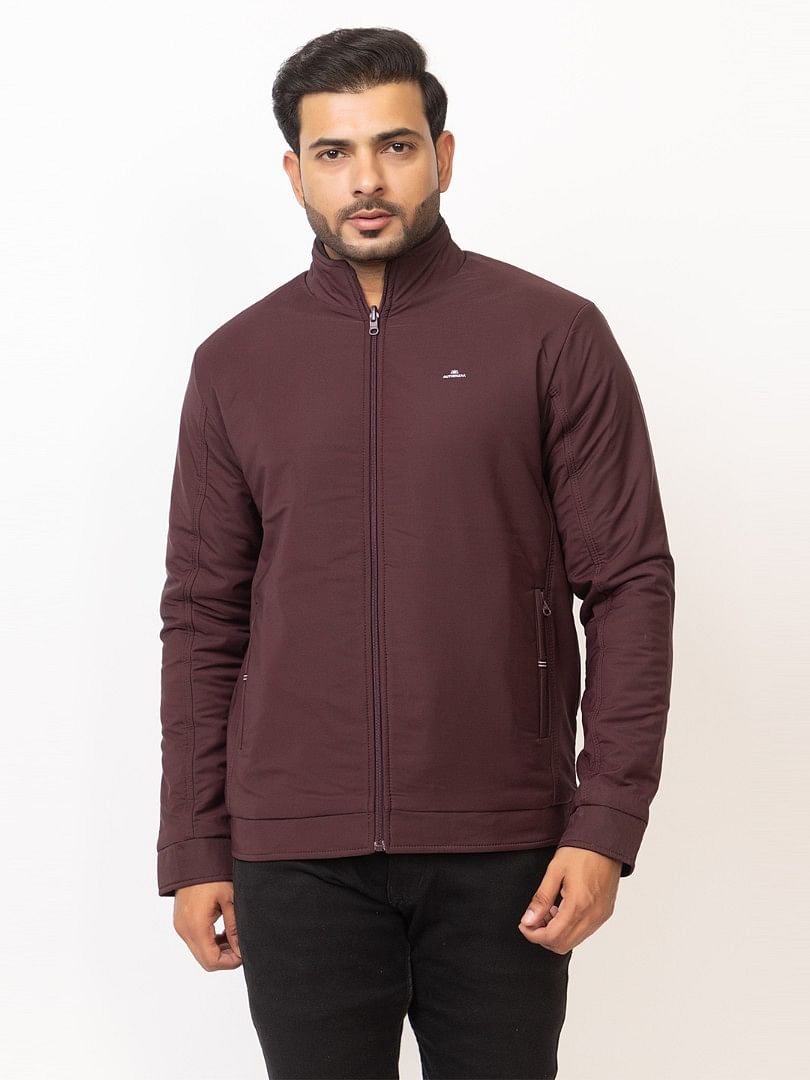 Men Winter Jacket MIFJ005 MAROON