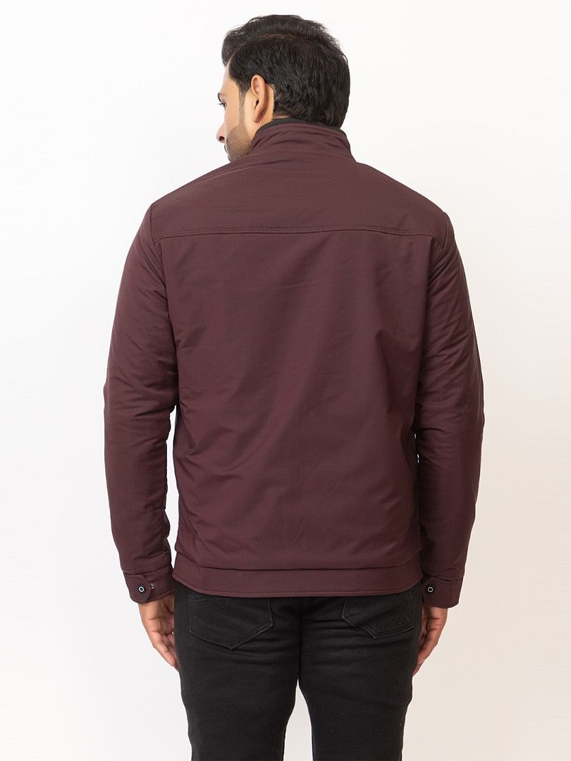 Men Winter Jacket MIFJ005 MAROON