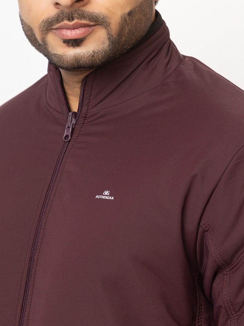 Men Winter Jacket MIFJ005 MAROON