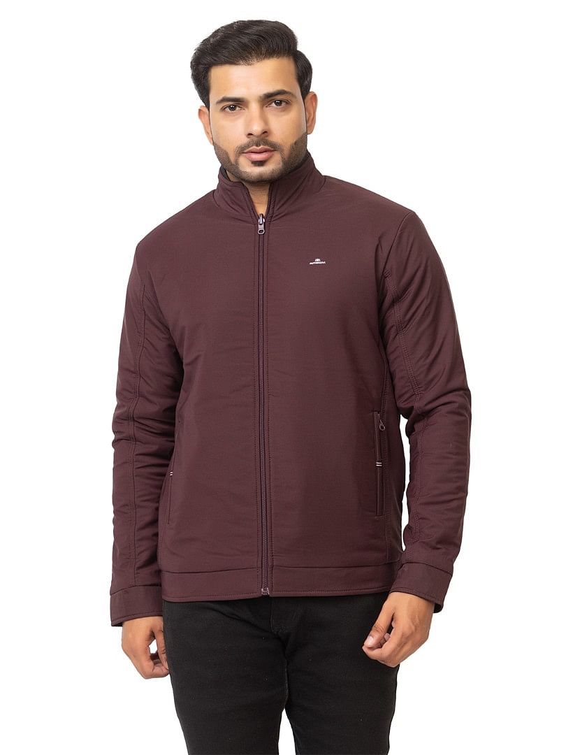 Authenzaa Men Winter Jacket MIFJ005 Maroon