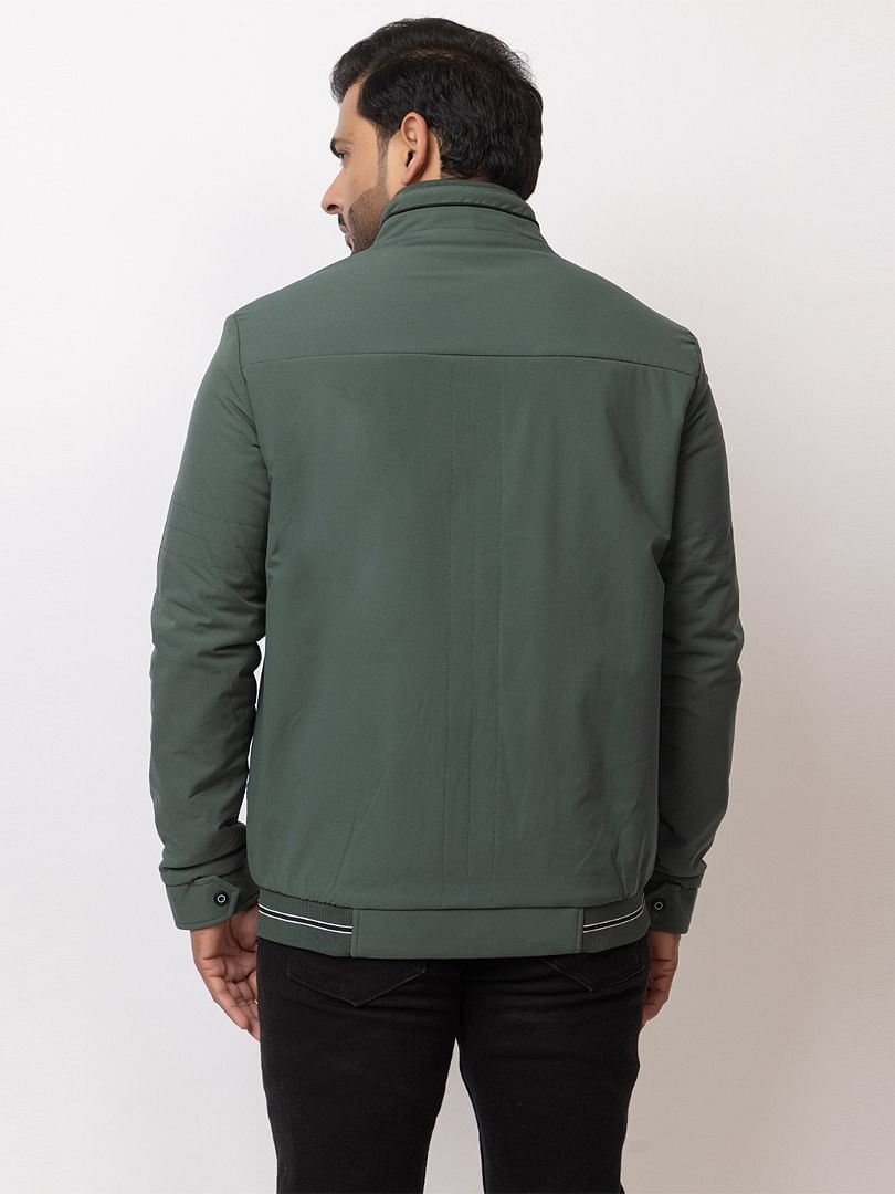 Men Winter Jacket MIFJ008  BRIGHT GREEN