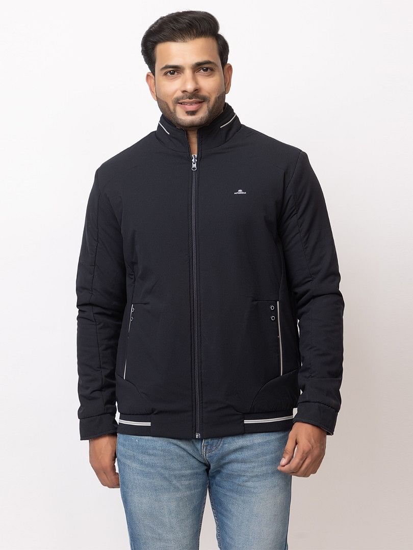 Men Winter Jacket MIFJ008  DARK NAVY