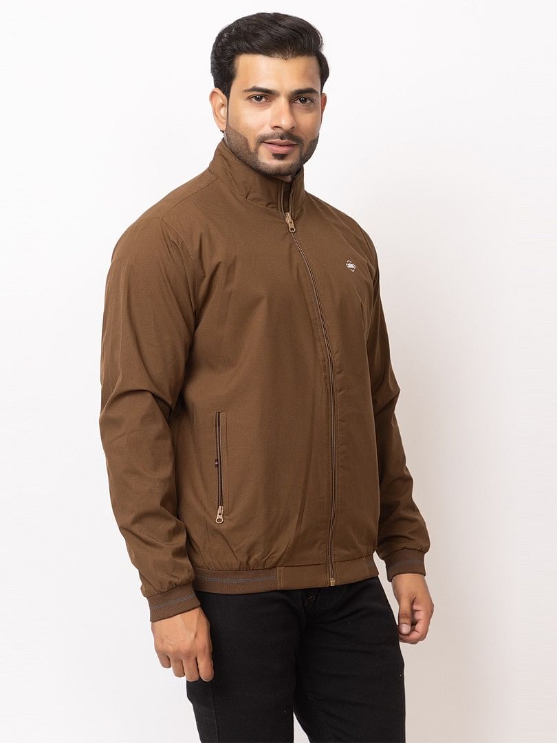 Men Light Weight Winter Jacket MILJ010 TAN