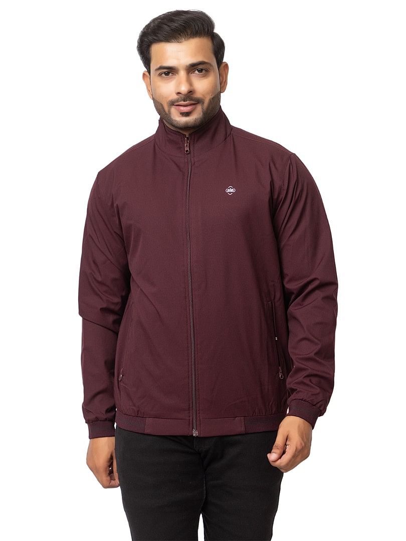 Men Light Weight Winter Jacket MILJ010 WINE