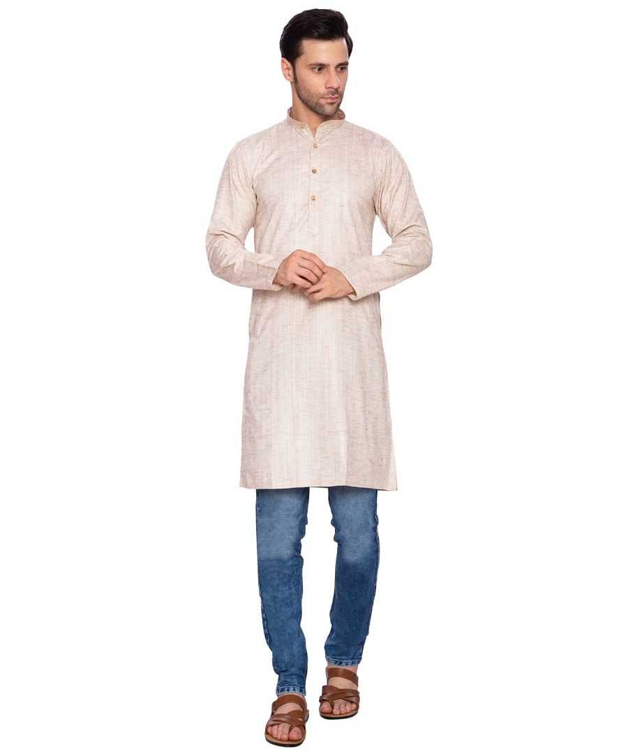 AUTHENZAA EHNOS FS KURTA TR-EK0002, BEIGE