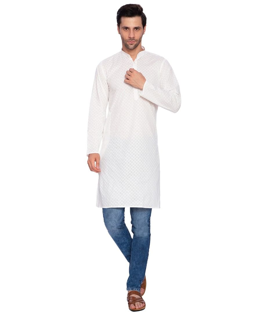 AUTHENZAA EHNOS FS KURTA TR-EK0002, WHITE