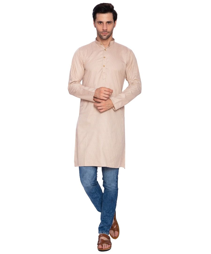 AUTHENZAA EHNOS FS KURTA TR-EK0003, PEACH