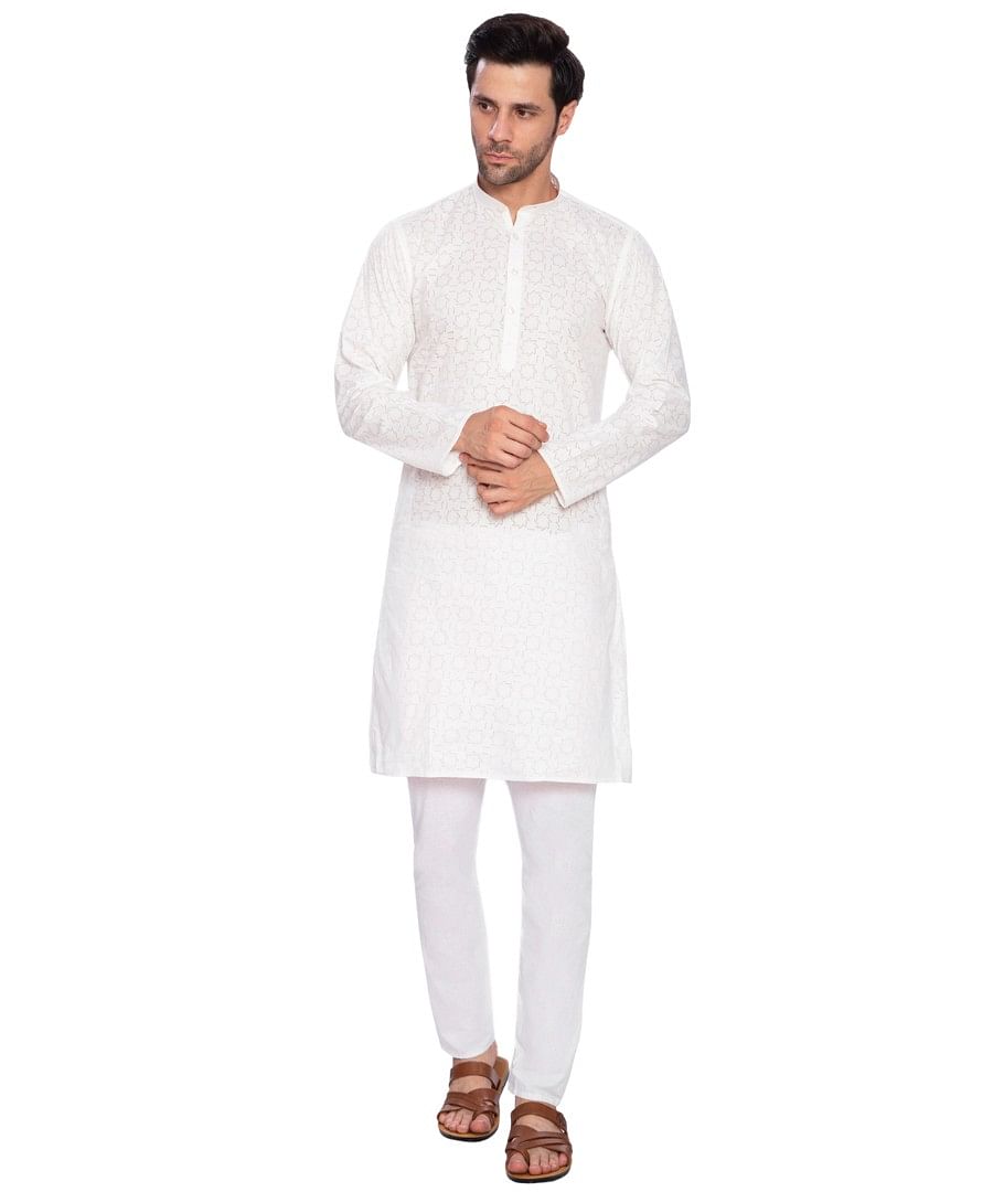 AUTHENZAA EHNOS FS KURTA TR-EK0003, WHITE