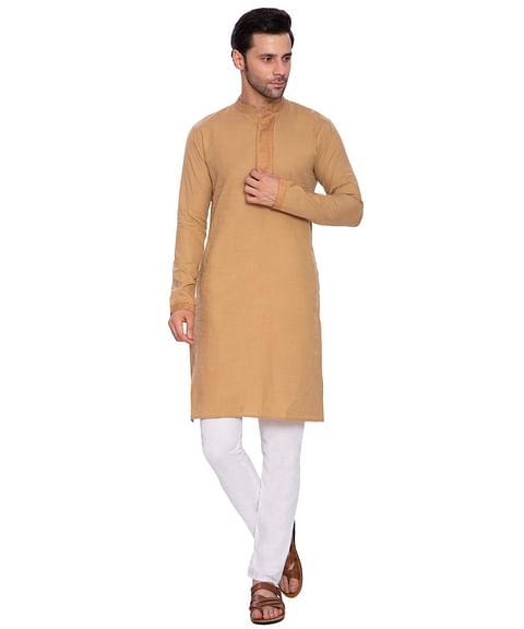 AUTHENZAA ESTALIO FS KURTA TR-ET0001, BEIGE