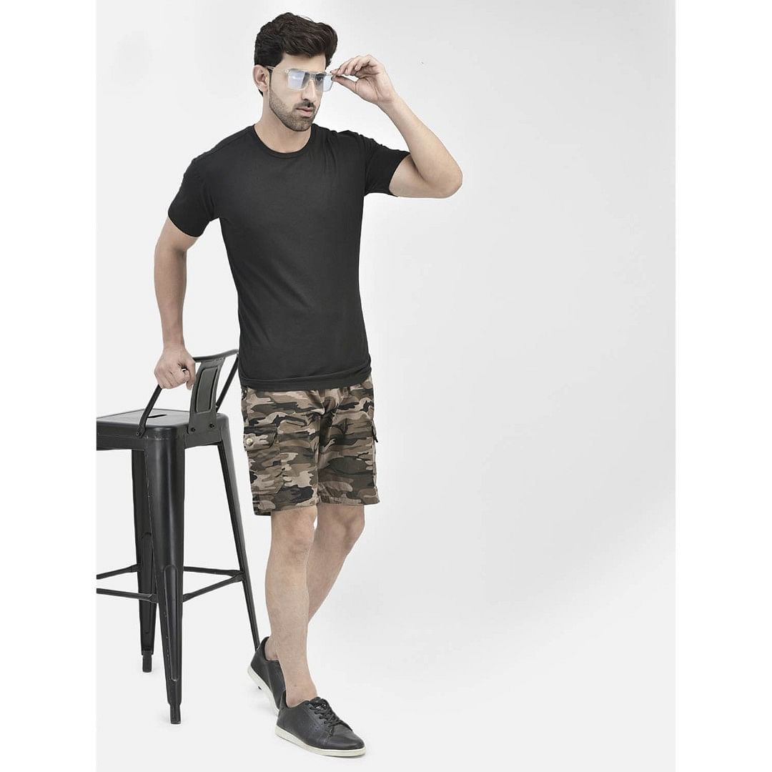 Authenzaa Men Shorts SFMS004 Brown 