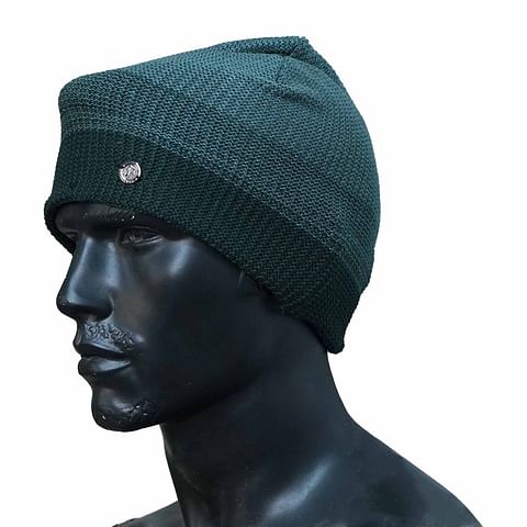 Authenzaa Men Winter Cap SCHWC003 Dark Grey 